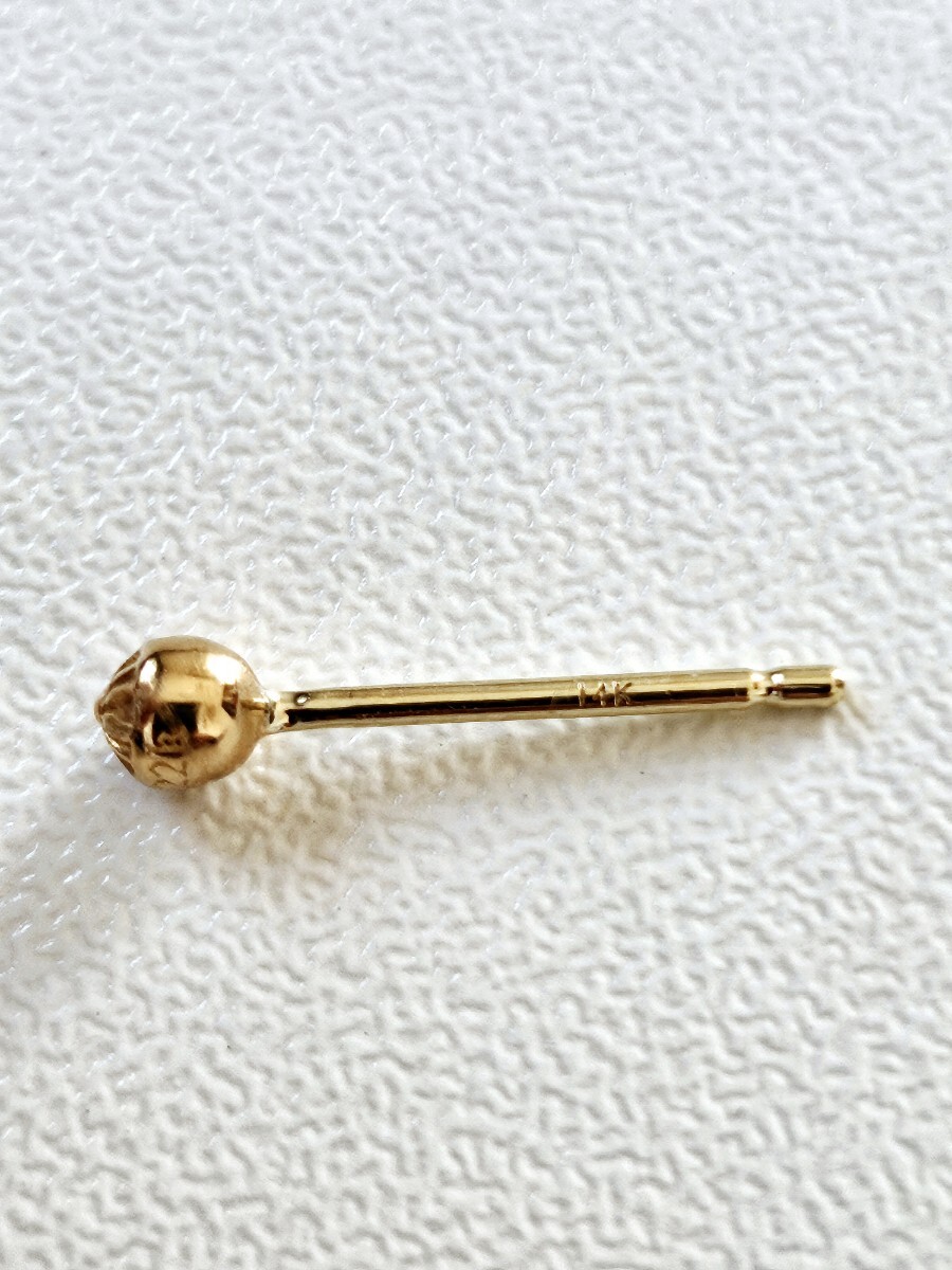 クロムハーツ CHROME HEARTS 22k クロス ボールミニ スタッド クロムハーツ CHROME HEARTS 22k クロス ボールミニ スタッド