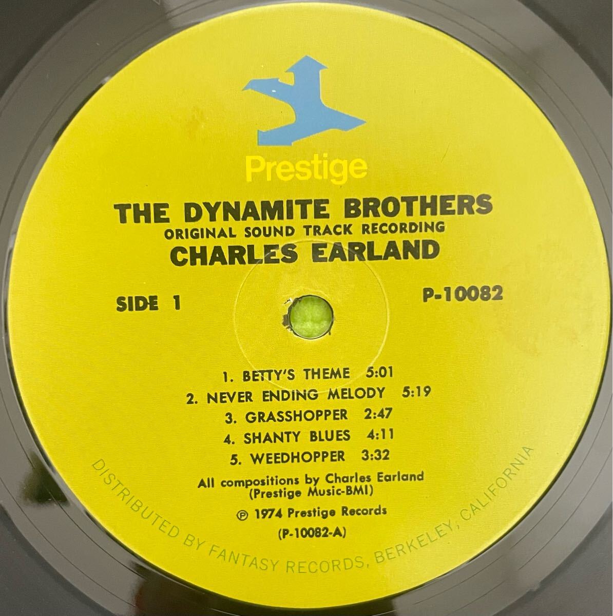 Jazz Soul sampling raregroove record O.S.T.The Dynamite Brothers(LP) 1974