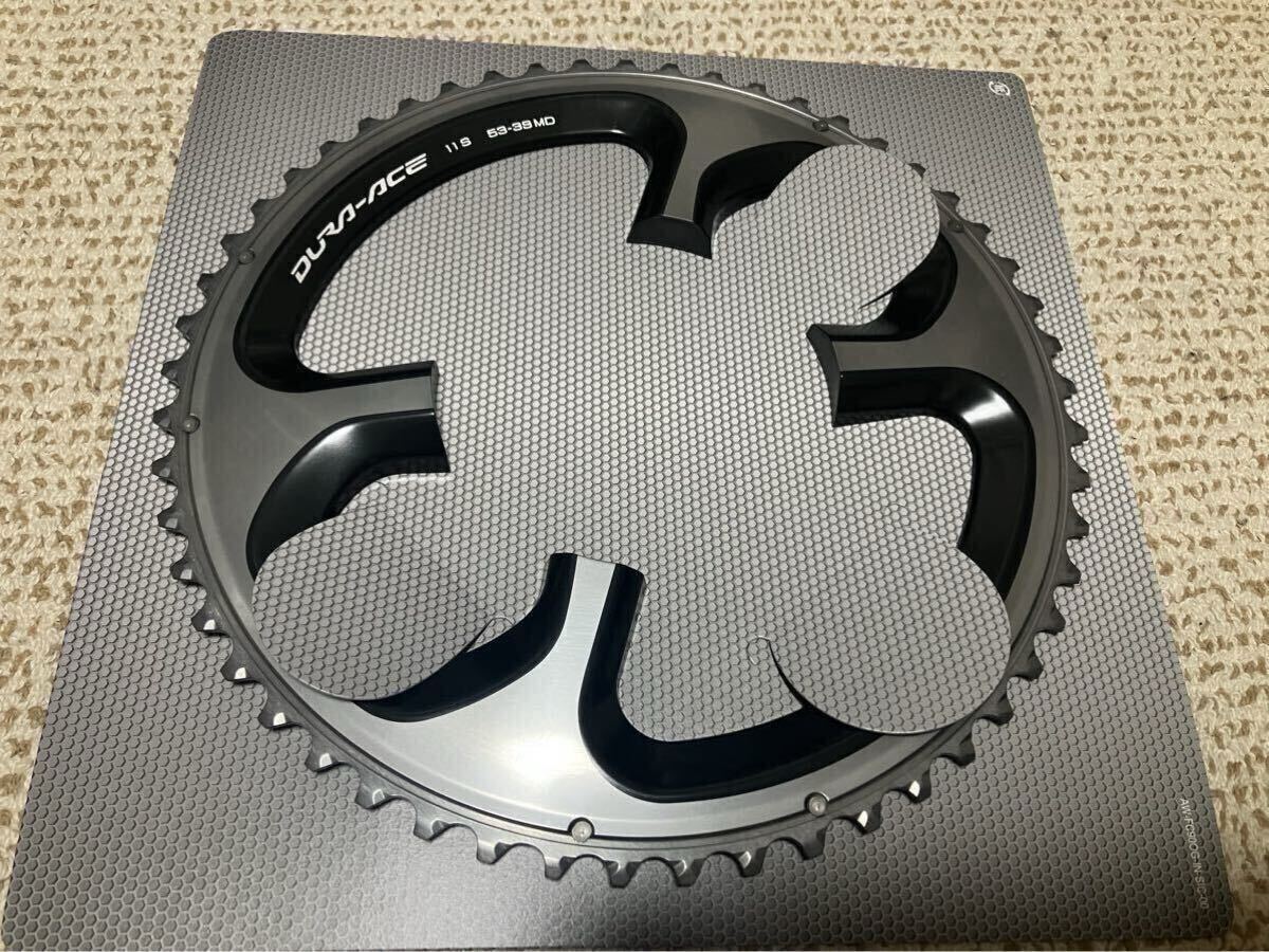 SHIMANO DURA-ACE シマノデュラエース チェーンリング FC-9000用、53-39T新品セット