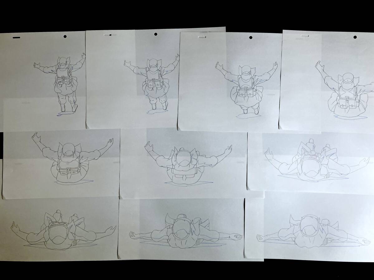 幽遊白書 直筆 原画 18枚セット 浦飯幽助/アニメ 動画 セル画 幽遊白書 直筆 原画 18枚セット 浦飯幽助/アニメ 動画 セル画