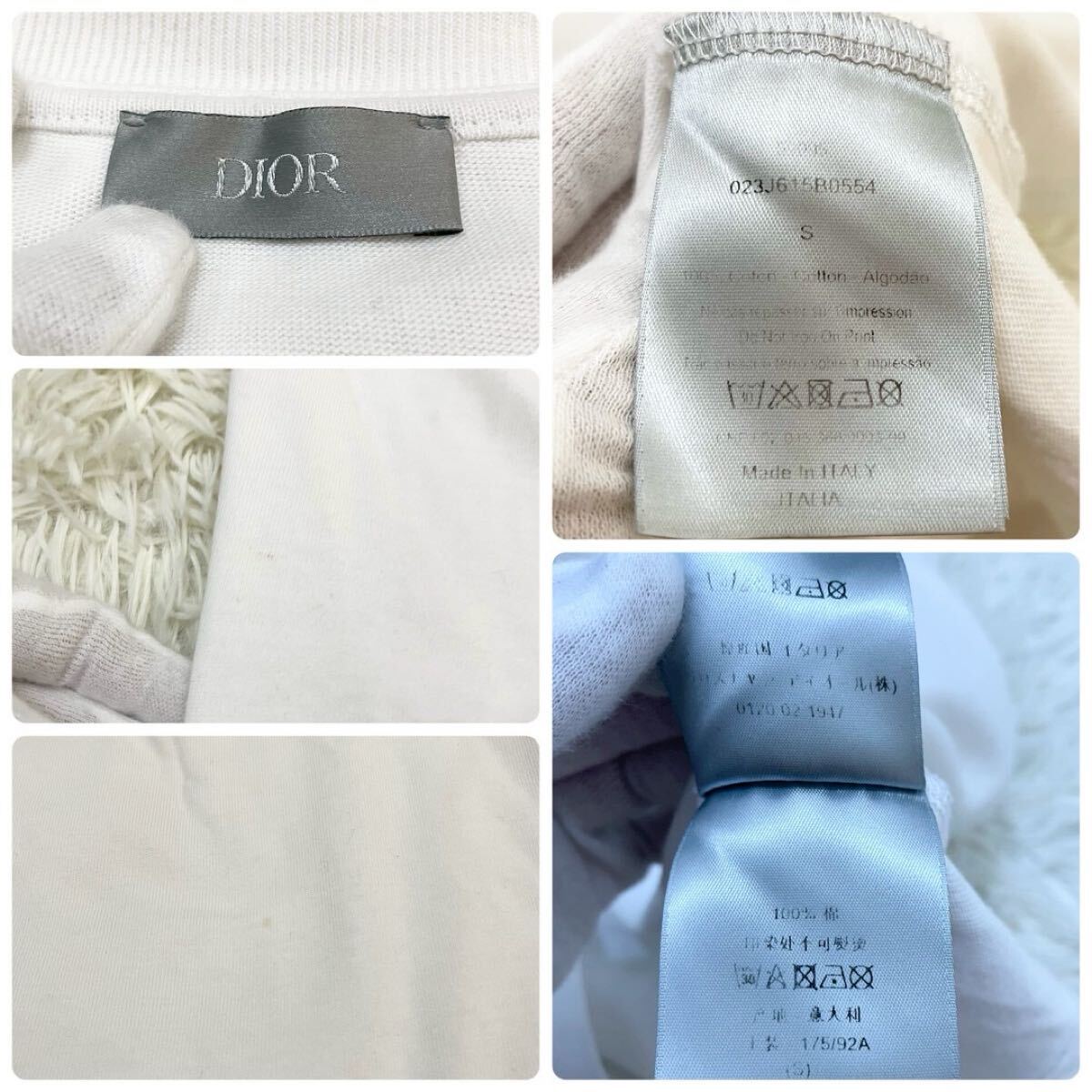 DIOR HOMME 【美品】ダニエルアーシャム ロゴプリント Tシャツ M DIOR HOMME 【美品】ダニエルアーシャム ロゴプリント Tシャツ M