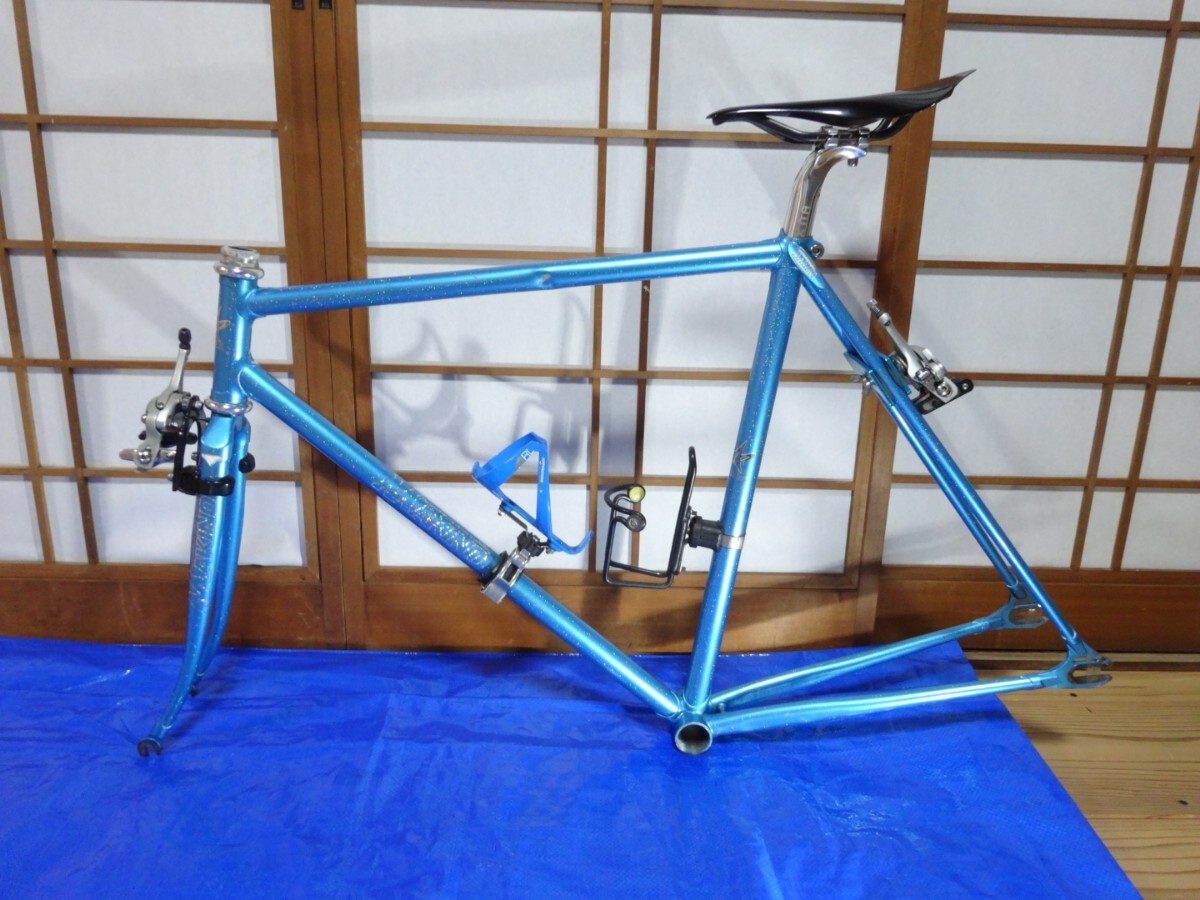 マキノ MAKINO 競輪フレーム NJS刻印有り ピスト トラック マキノ MAKINO 競輪フレーム NJS刻印有り ピスト トラック
