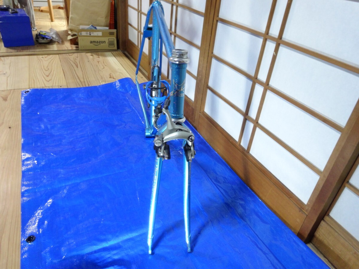 マキノ MAKINO 競輪フレーム NJS刻印有り ピスト トラック マキノ MAKINO 競輪フレーム NJS刻印有り ピスト トラック