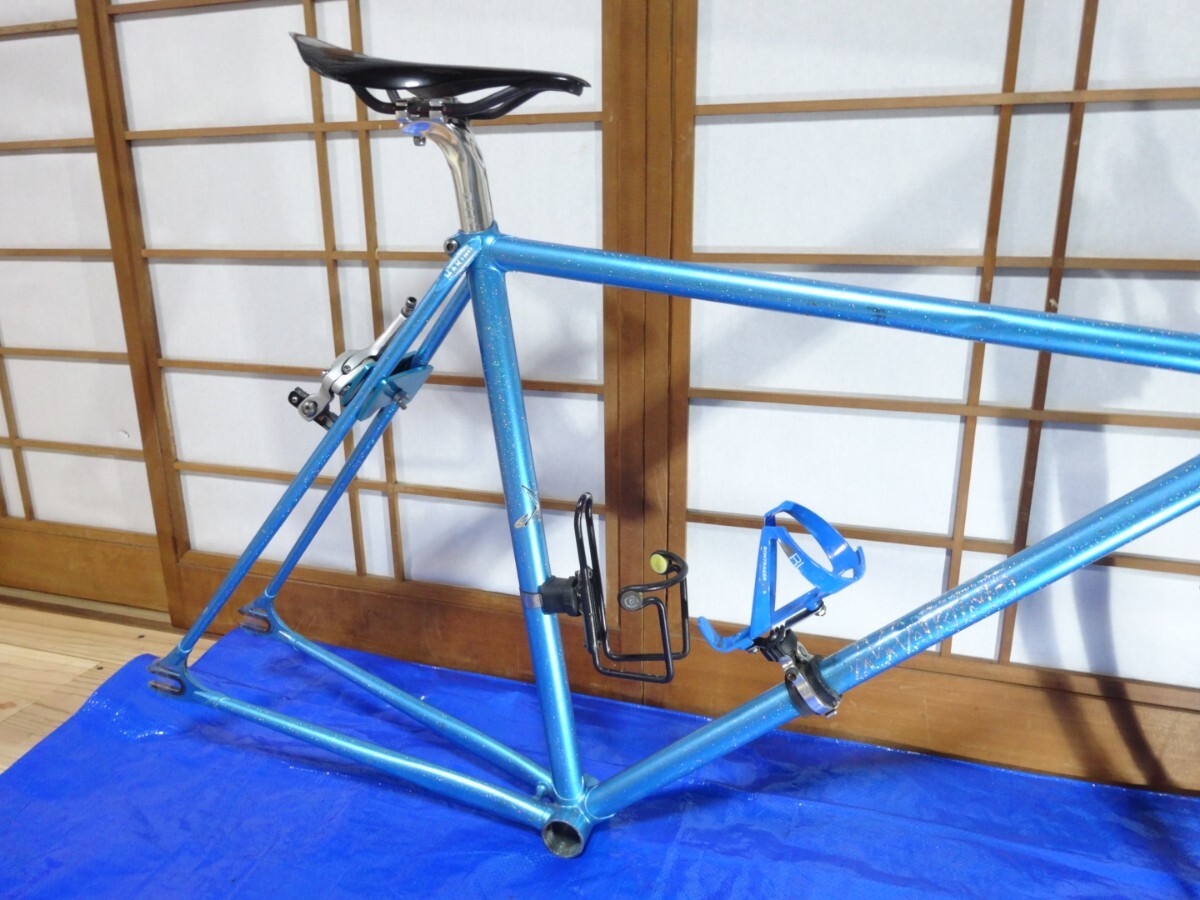 マキノ MAKINO 競輪フレーム NJS刻印有り ピスト トラック マキノ MAKINO 競輪フレーム NJS刻印有り ピスト トラック