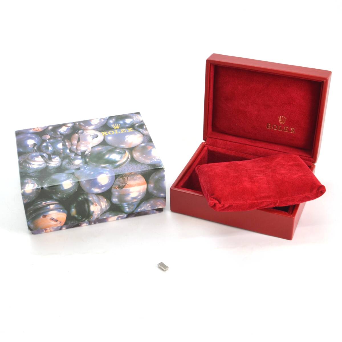 Y.p 1円スタート ROLEX ロレックス ケース 空箱 BOX クッション Y.p 1円スタート ROLEX ロレックス ケース 空箱 BOX クッション