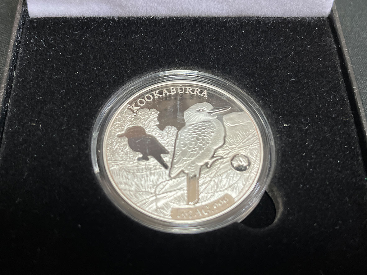 A015】2019年オーストラリア銀貨 カワセミ,エリザベスⅡ 証明 A015】2019年オーストラリア銀貨 カワセミ,エリザベスⅡ 証明