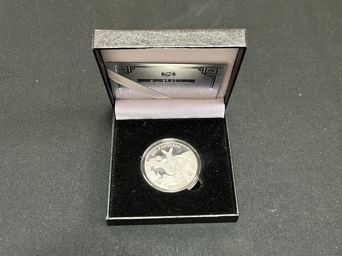A019】2019年オーストラリア銀貨 カンガルー,エリザベスⅡ 証明 A019】2019年オーストラリア銀貨 カンガルー,エリザベスⅡ 証明