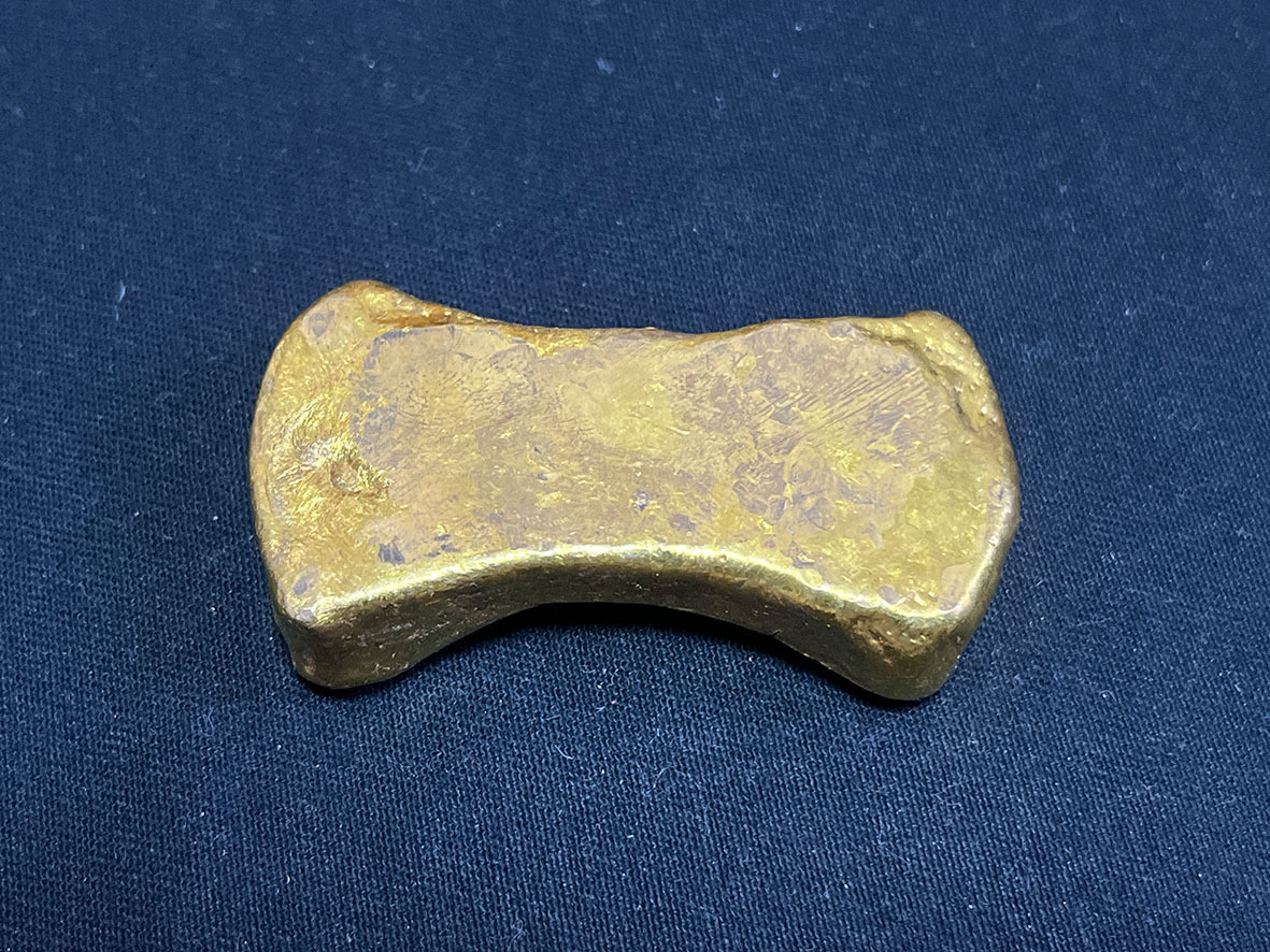 A048】中国大清古銭 古金貨 金錠 金条 金塊 金元寶「光緒七年 A048】中国大清古銭 古金貨 金錠 金条 金塊 金元寶「光緒七年