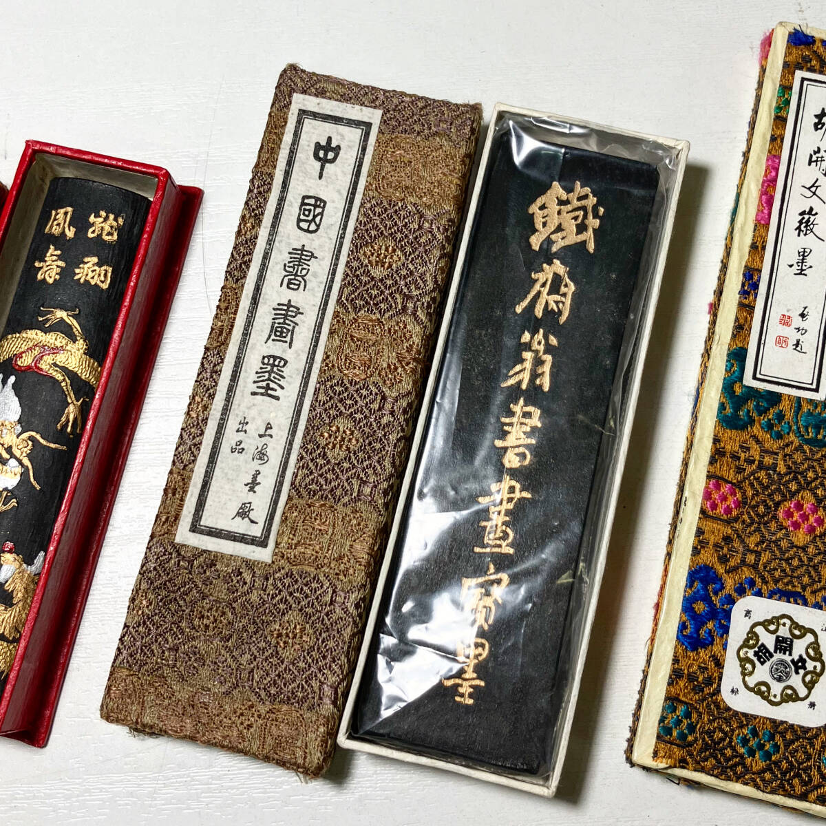 京都⑥ 書道具 古墨 3点 ( 鉄斎翁書画寶墨 国家第一 徽歙曹素功 京都⑥ 書道具 古墨 3点 ( 鉄斎翁書画寶墨 国家第一 徽歙曹素功