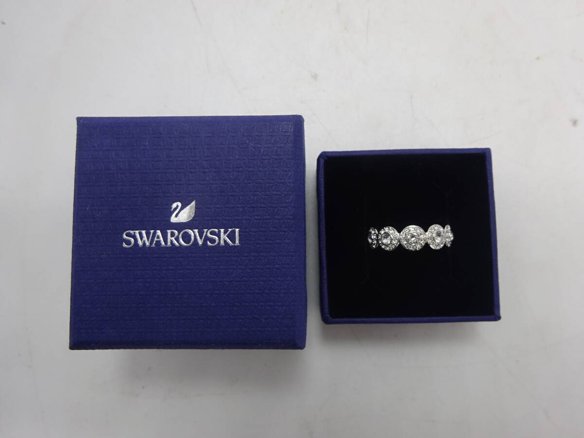 京都6☆ SWAROVSKI スワロフスキー 指輪 リング サイズ刻印58 京都6☆ SWAROVSKI スワロフスキー 指輪 リング サイズ刻印58
