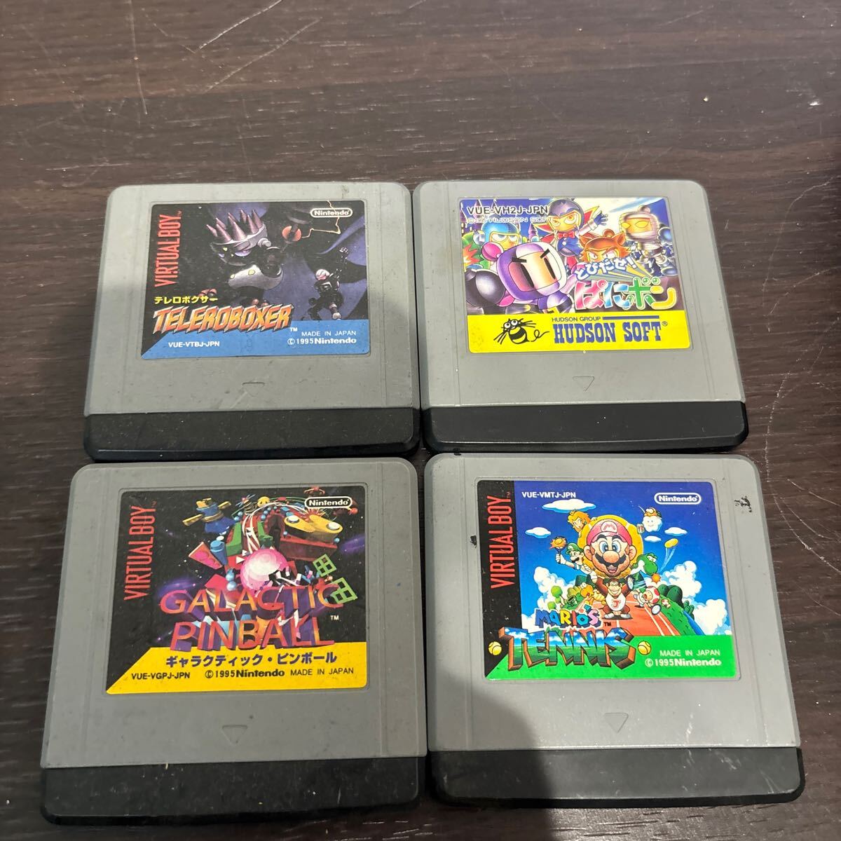 バーチャルボーイ ソフト 4本セット 動作未確認(タイトル)|売買 バーチャルボーイ ソフト 4本セット 動作未確認(タイトル)|売買