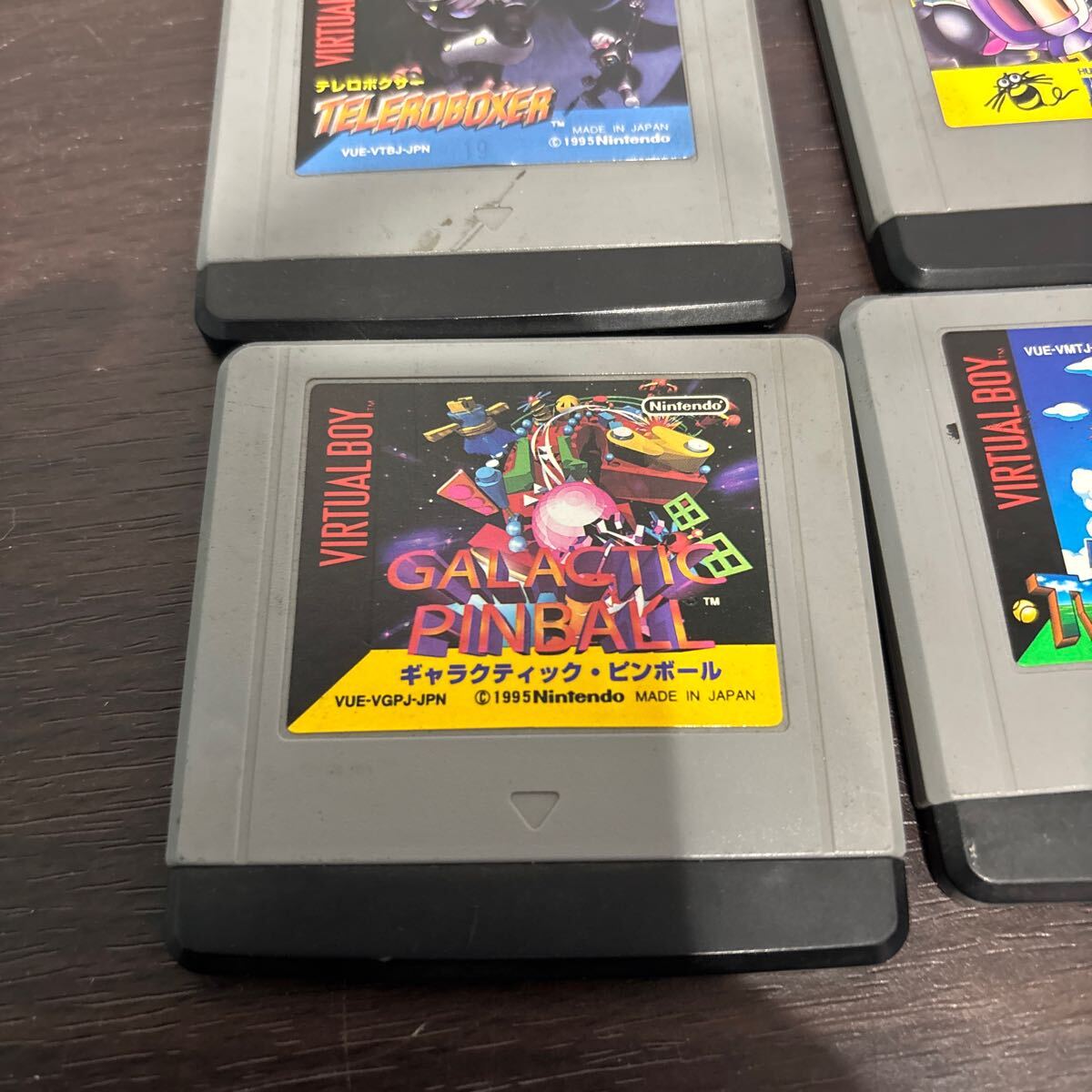 バーチャルボーイ ソフト 4本セット 動作未確認(タイトル)|売買 バーチャルボーイ ソフト 4本セット 動作未確認(タイトル)|売買
