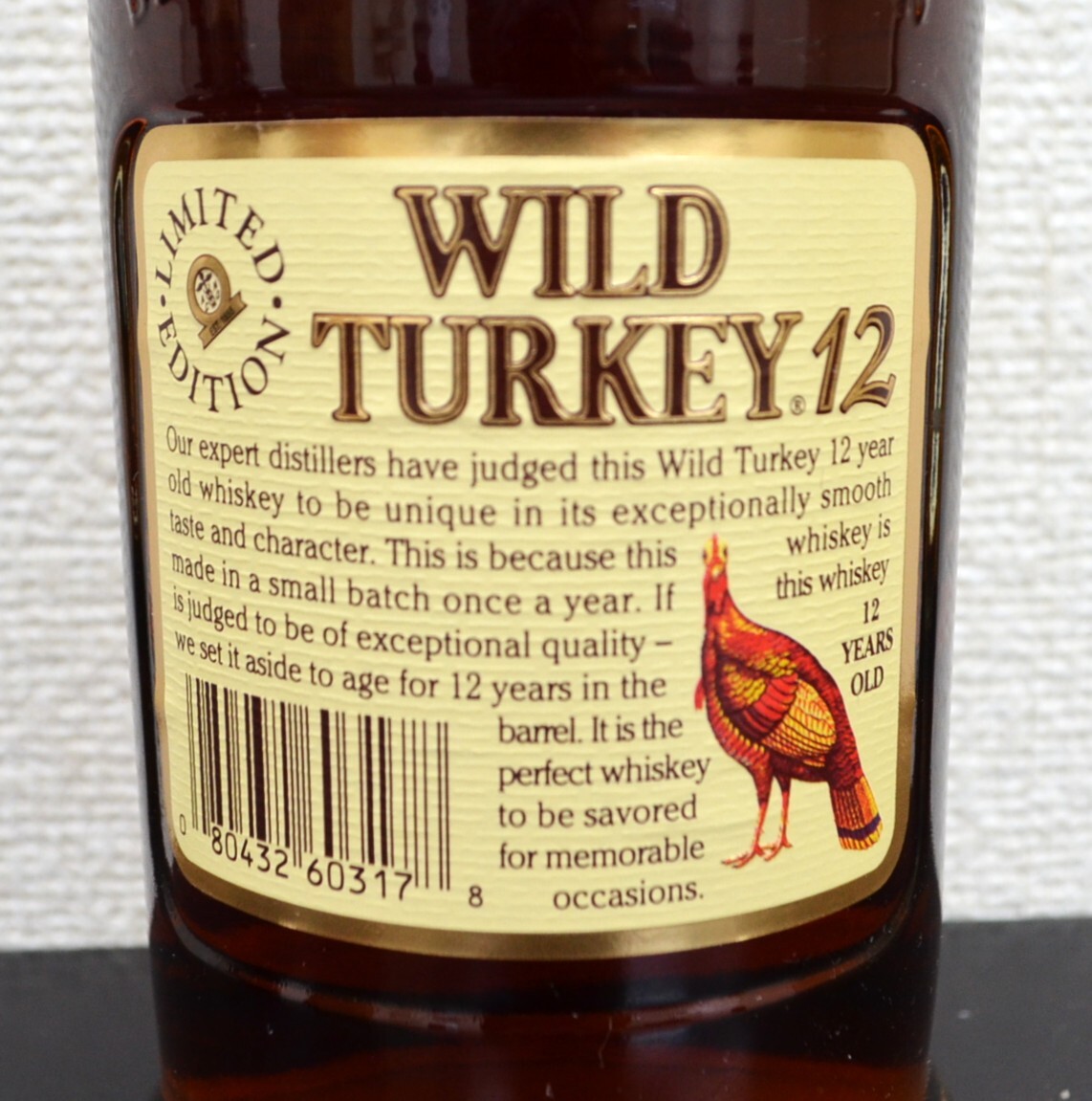3K 未開栓 WILD TURKEY ワイルドターキー years12old 12年 旧 3K 未開栓 WILD TURKEY ワイルドターキー years12old 12年 旧