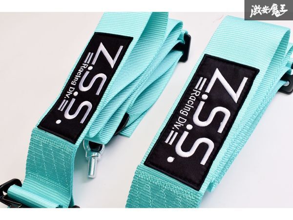 Z.S.S. Racing Harness 3 дюймовый 4 пункт ремень безопасности mint green рейсинг Harness ремень рым-болт есть универсальный зеленый незначительный зеленый ZSS F0016
