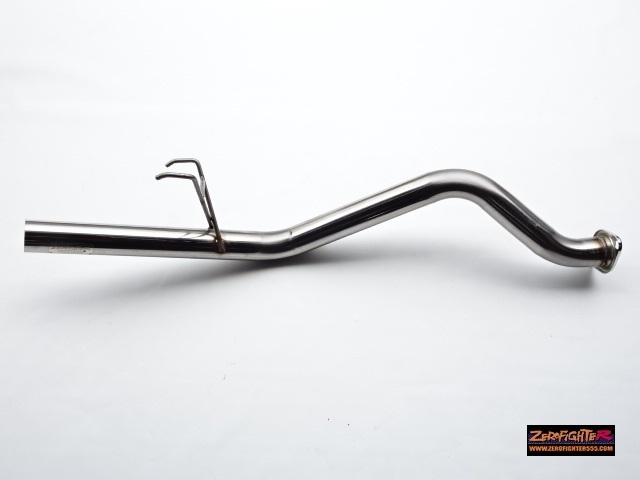送料C★EG9シビックフェリオ ゼロファイター リアピース ストレートマフラー★JDM USDM B16A ストレートパイプ 直管 環状 Made in JAPAN
