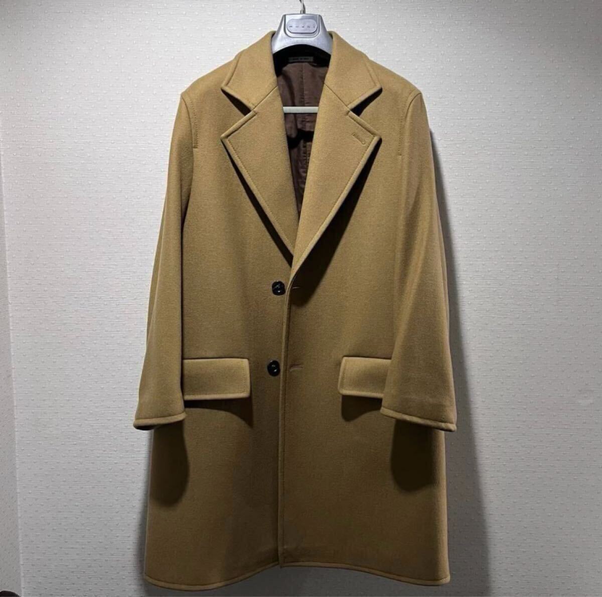 MARNI マルニ チェスターコート オーバーサイズ キャメル 44 MARNI マルニ チェスターコート オーバーサイズ キャメル 44