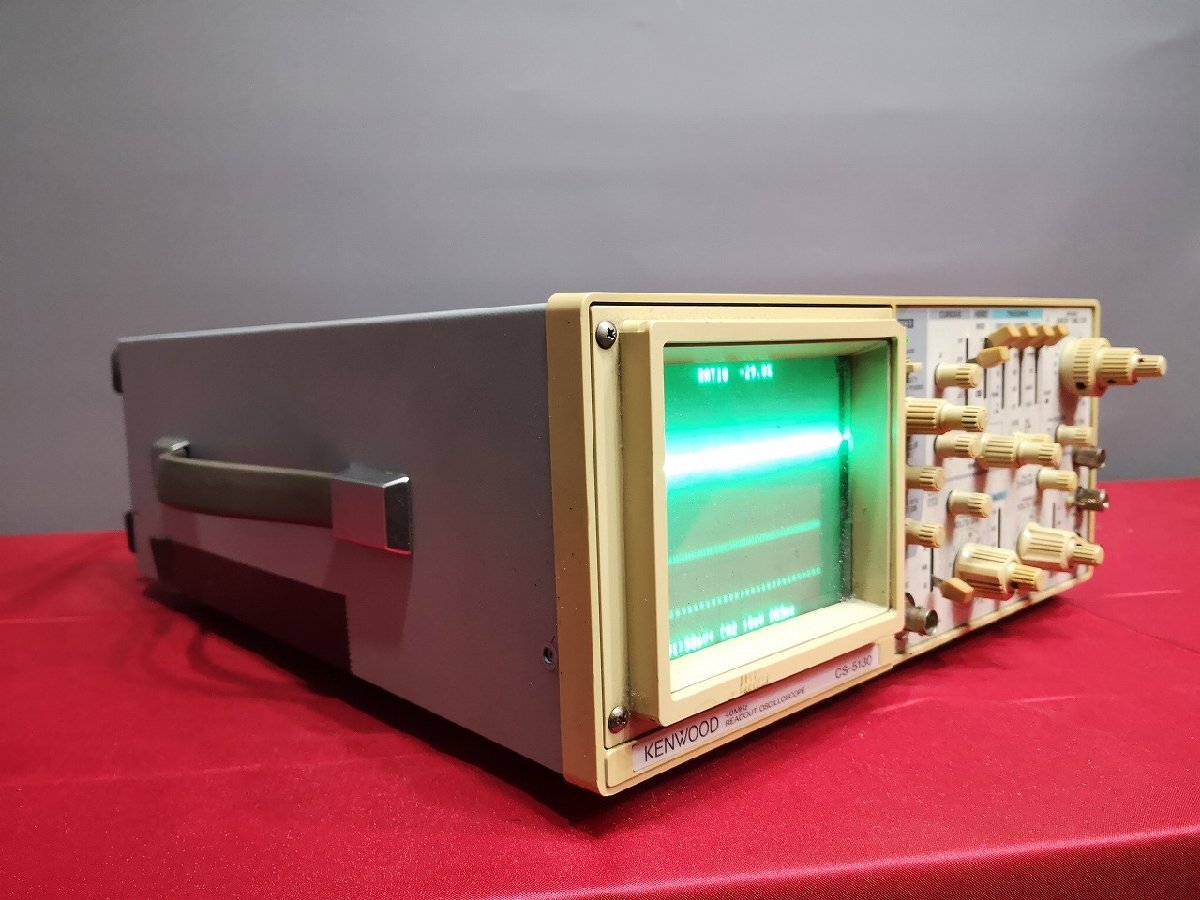 * есть перевод праздник!!!* Junk *KENWOOD CS-5130/sc5130 осциллограф Kenwood * текущее состояние товар * Junk * внизу брать приветствуется j09212