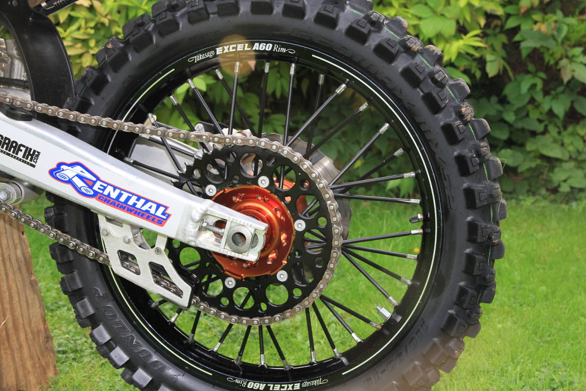 スポークスキン 黒 スポークラップ CRF250L RALLY WR250R セロー250 DトラッカーX KLX250 ハンターカブ CT125 クロスカブ スーパーカブ