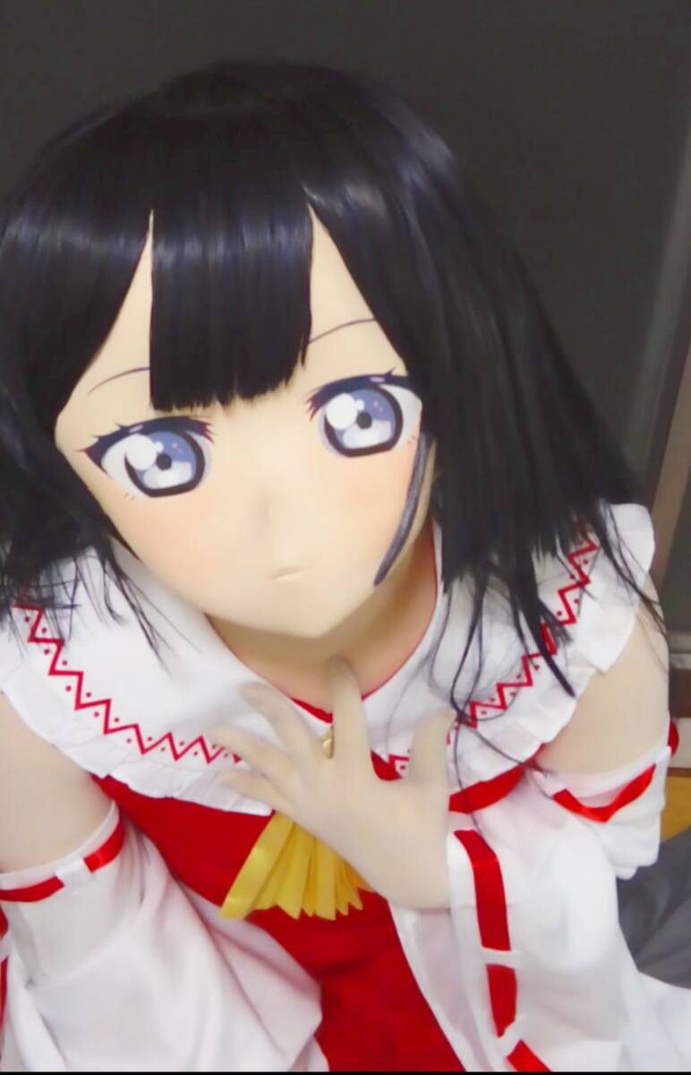 優木せつ菜 着ぐるみ マスク 美少女 アニメ コスプレ kigurumi 優木せつ菜 着ぐるみ マスク 美少女 アニメ コスプレ kigurumi