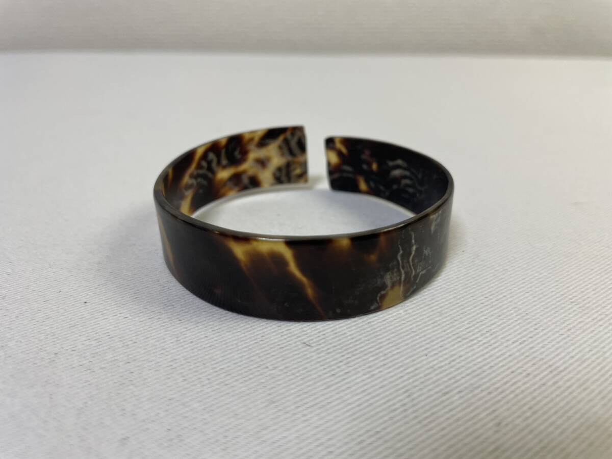 本鼈甲 べっ甲 ベッコウ バングル ブレスレット アクセサリー 幅 本鼈甲 べっ甲 ベッコウ バングル ブレスレット アクセサリー 幅