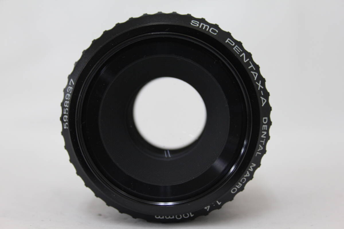 【返品保証】 ペンタックス Pentax smc PENTAX-A DENTAL MACRO 100mm F4 レンズ M5621_画像2