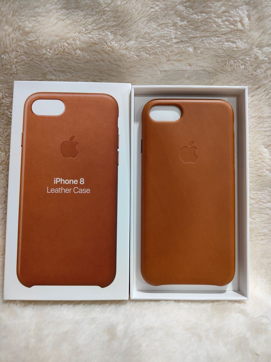 新品 アップル純正 iphone7/8/SE2/SE3 レザーケース サドル 新品 アップル純正 iphone7/8/SE2/SE3 レザーケース サドル