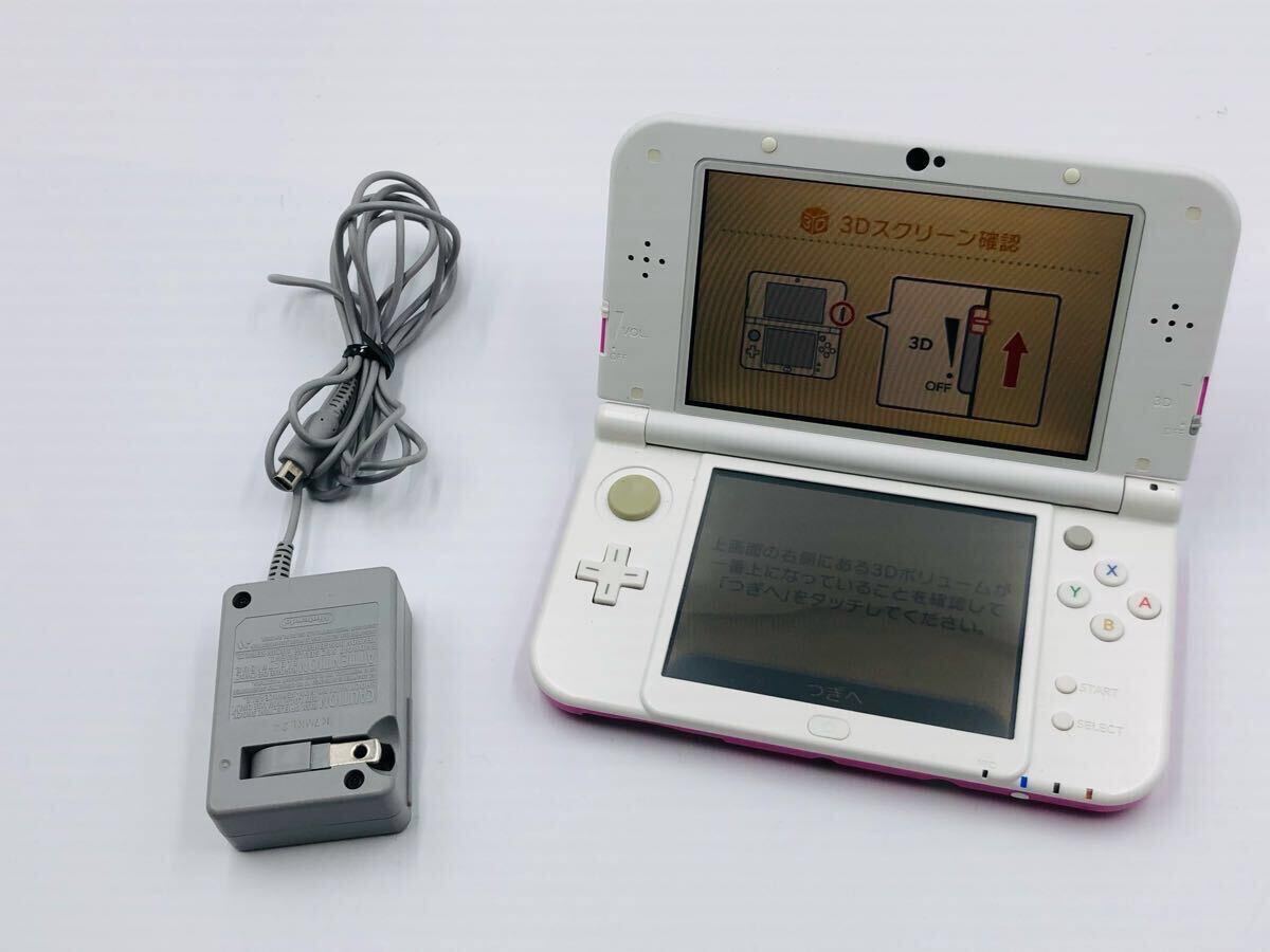 ◇ new Nintendo 3DS LL 任天堂 ニンテンドーRED-001 ピンク ◇ new Nintendo 3DS LL 任天堂 ニンテンドーRED-001 ピンク