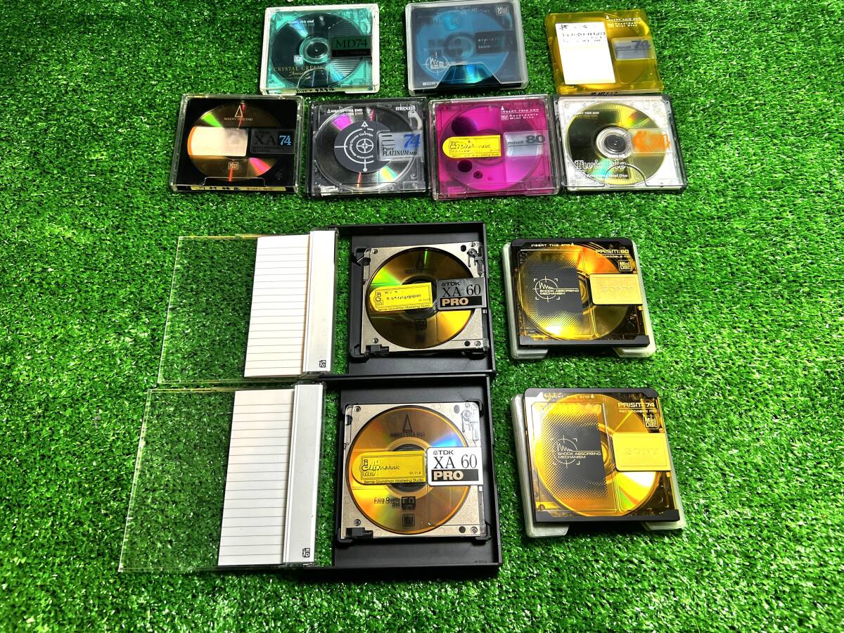 中古MDディスク 11枚 / TDK XA60 PRO(2枚)SONY PRISM:74 (2枚 中古MDディスク 11枚 / TDK XA60 PRO(2枚)SONY PRISM:74 (2枚