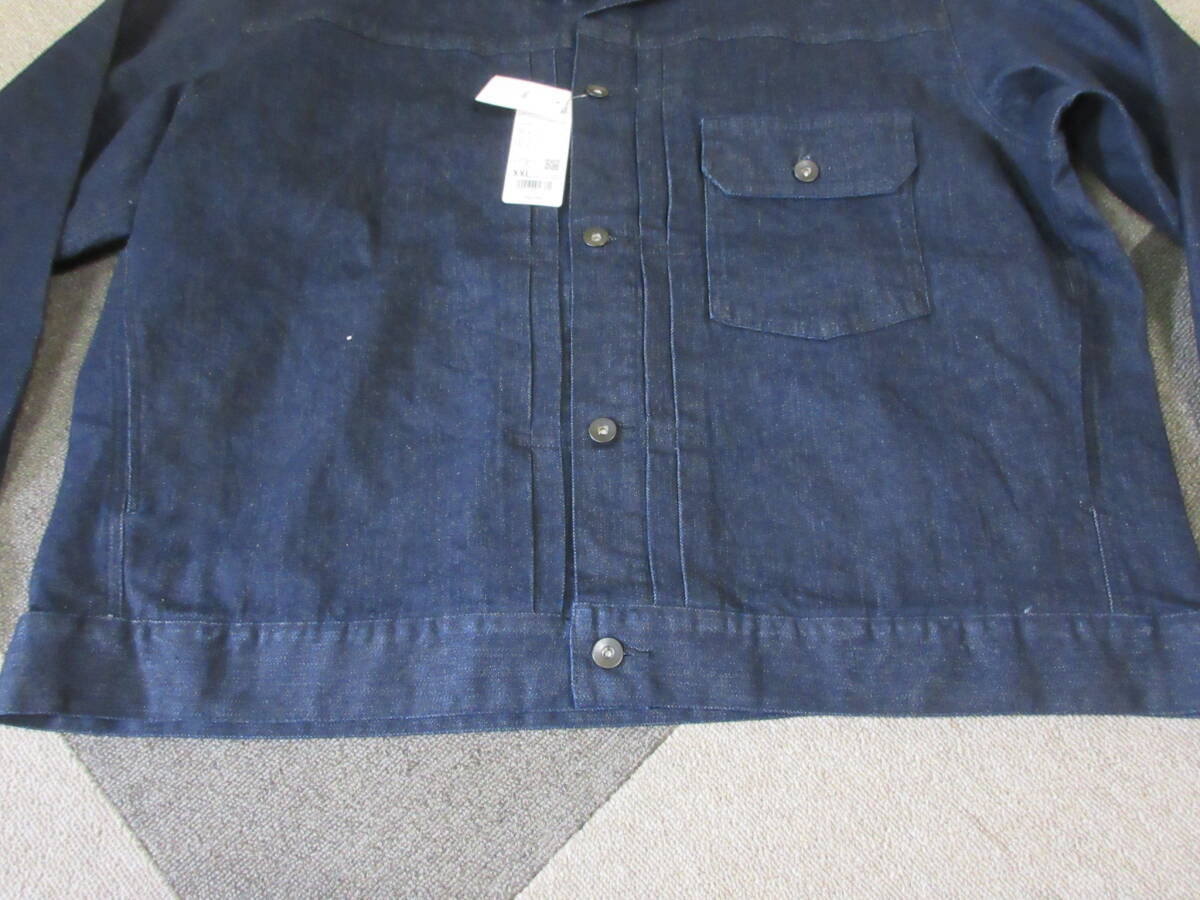 未使用 UNIQLO 1st Type デニムジャケット XXL ストレッチ 未使用 UNIQLO 1st Type デニムジャケット XXL ストレッチ