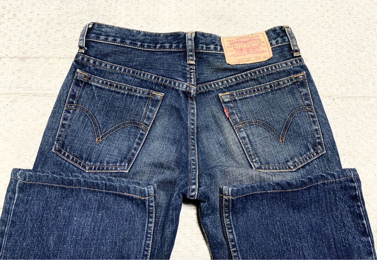 美品:リーバイス 517.ブーツカット デニム 29(517-0310/2003年製 美品:リーバイス 517.ブーツカット デニム 29(517-0310/2003年製