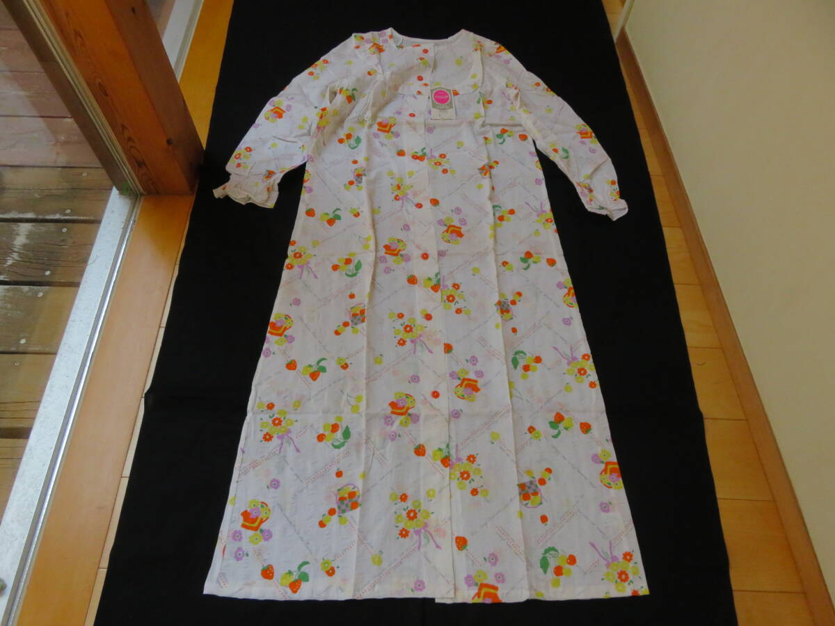 ♪昭和レトロ♪未使用☆Wacoal nighty☆ワコールネグリジェ 花柄 ♪昭和レトロ♪未使用☆Wacoal nighty☆ワコールネグリジェ 花柄