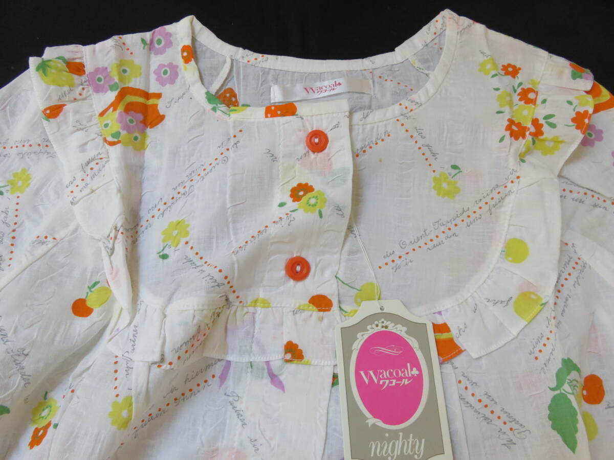 ♪昭和レトロ♪未使用☆Wacoal nighty☆ワコールネグリジェ 花柄 ♪昭和レトロ♪未使用☆Wacoal nighty☆ワコールネグリジェ 花柄