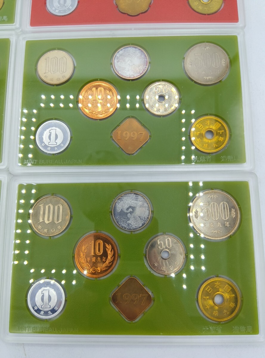 未使用】ミントセット 敬老貨幣セット6点 平成8年 平成9年 未使用】ミントセット 敬老貨幣セット6点 平成8年 平成9年