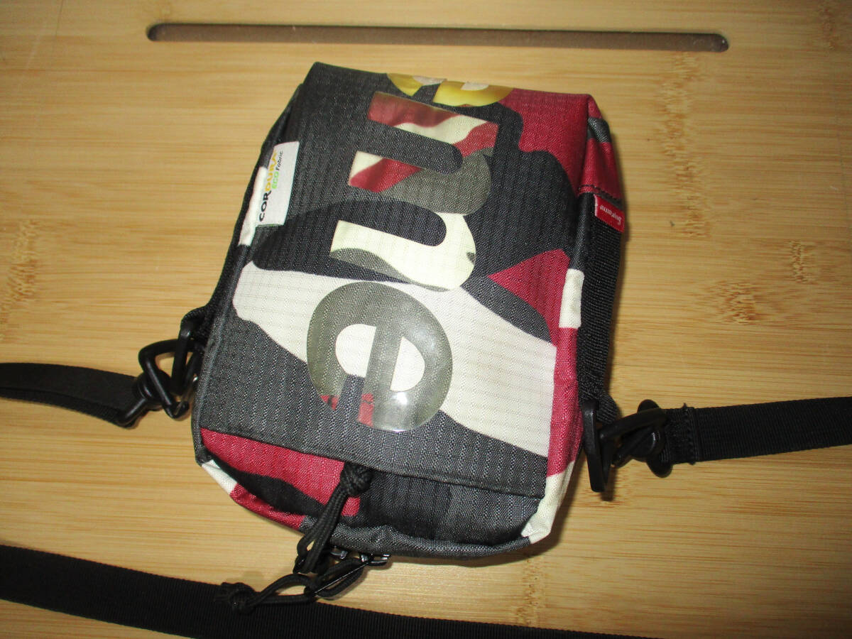 Supreme 　シュプリーム 　ショルダーバッグ　 カモフラージュ　cordura素材　　　　?。ǎ矱?。? bimg=