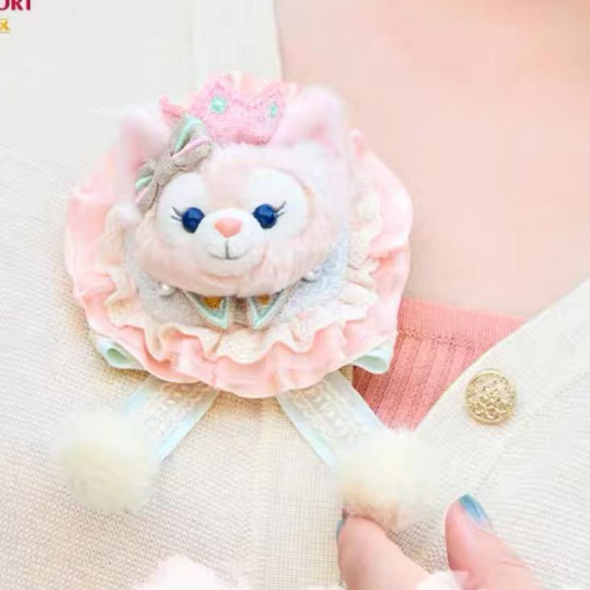 最新 正規品】リーナベル ぬいぐるみアクセサリー 胸花 花飾り 最新 正規品】リーナベル ぬいぐるみアクセサリー 胸花 花飾り