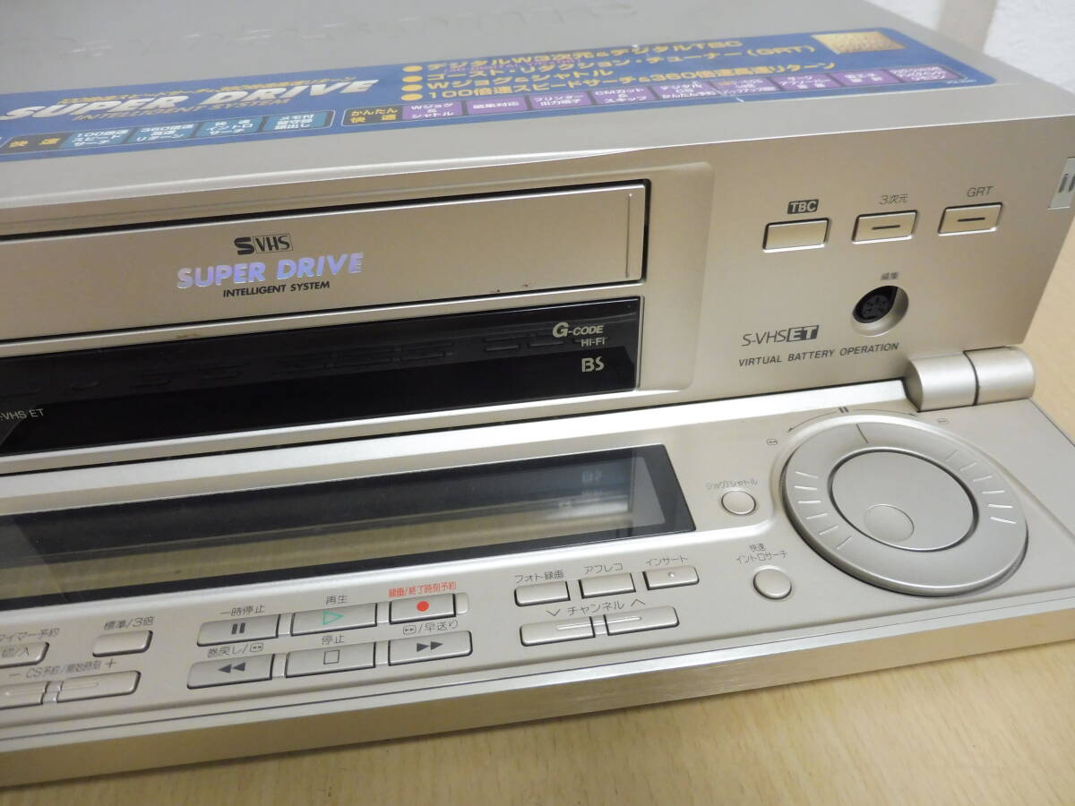 743/T3B」Panasonic パナソニック S-VHS ビデオデッキ NV-SB900 743/T3B」Panasonic パナソニック S-VHS ビデオデッキ NV-SB900