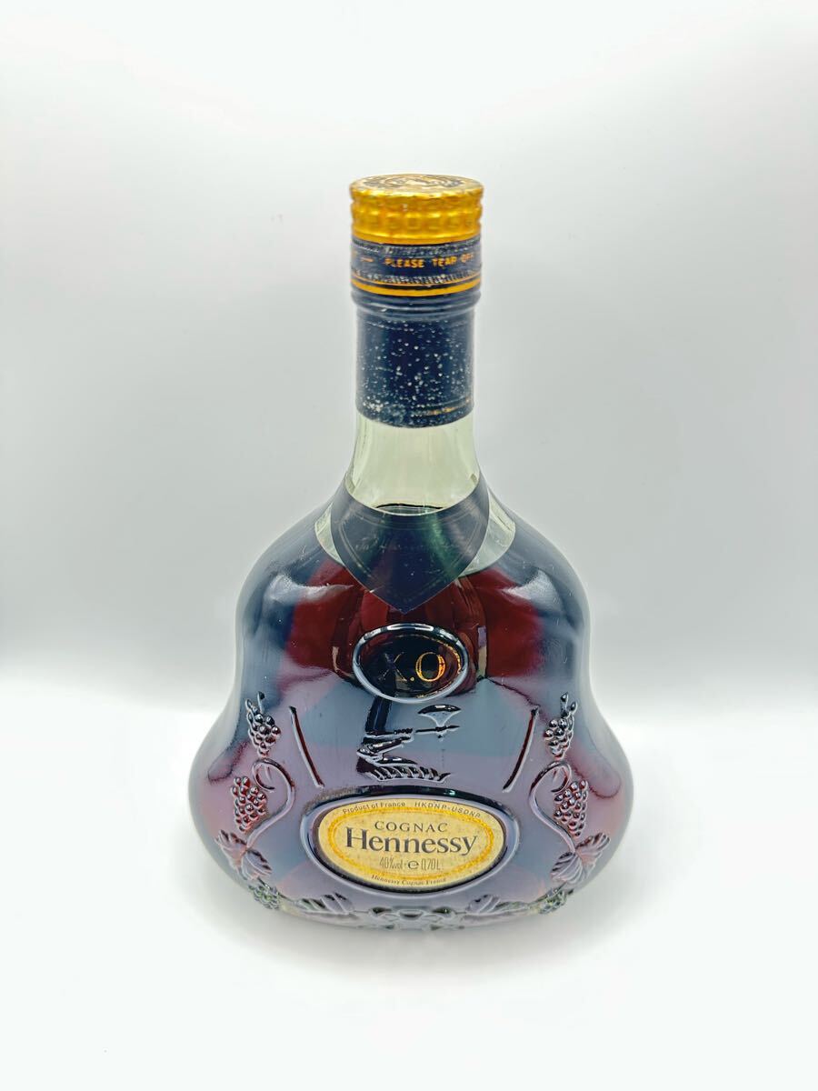 Hennessy ヘネシー XO グリーンボトル 金キャップ 洋酒 Hennessy ヘネシー XO グリーンボトル 金キャップ 洋酒