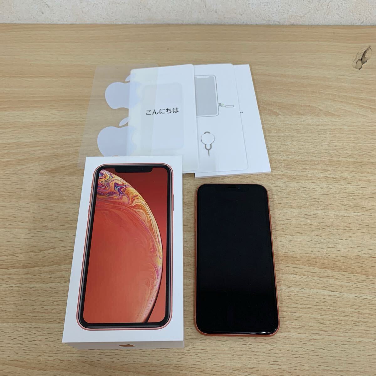 中古品 スマートフォン Apple iPhone XR 128GB コーラル MT0T2J 中古品 スマートフォン Apple iPhone XR 128GB コーラル MT0T2J