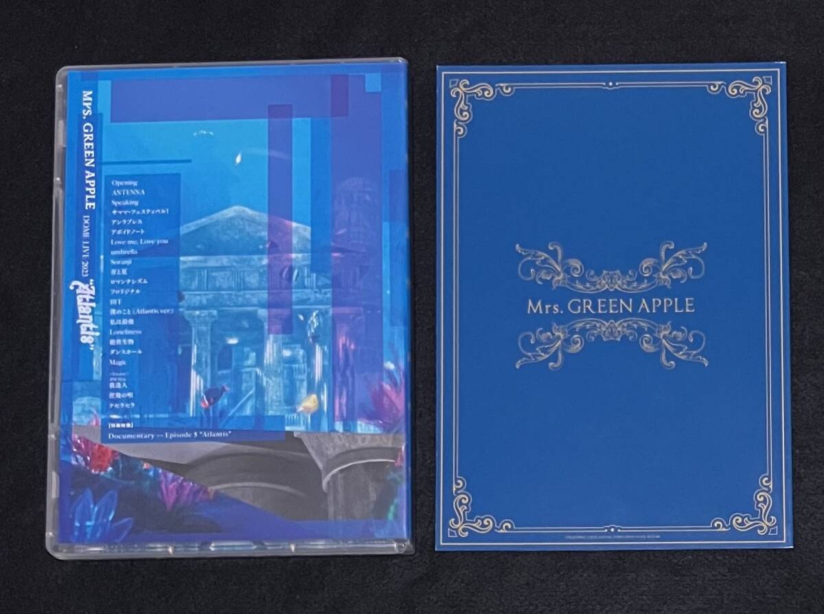 送料無料 Mrs GREEN APPLE 初回限定盤 Blu-ray Atlantis ミセス 送料無料 Mrs GREEN APPLE 初回限定盤 Blu-ray Atlantis ミセス