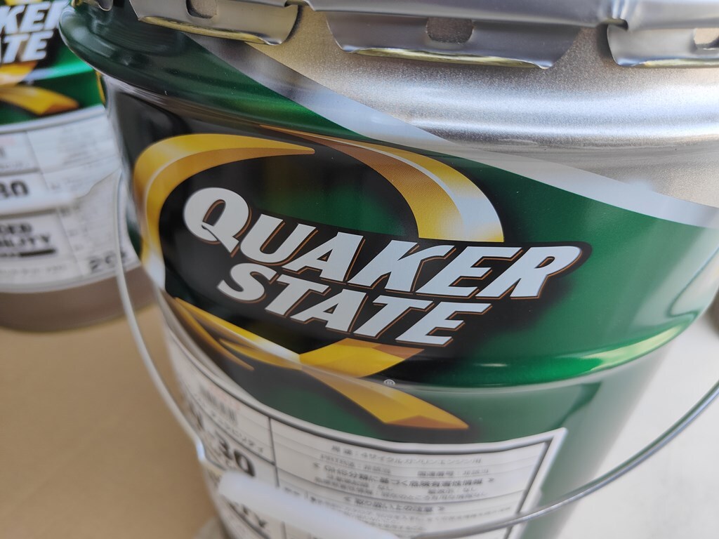 弊社に在庫あり QS.クエーカーステート 5W-30 部分合成油　20リッター　SP /GF-6 ADVANSデュラビリテ?！ˉ楗ぅ攻椹`①　フォード GM P74
