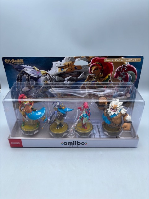 ☆未開封品☆ amiibo ゼルダの伝説 四人の英傑セット[リーバル ☆未開封品☆ amiibo ゼルダの伝説 四人の英傑セット[リーバル