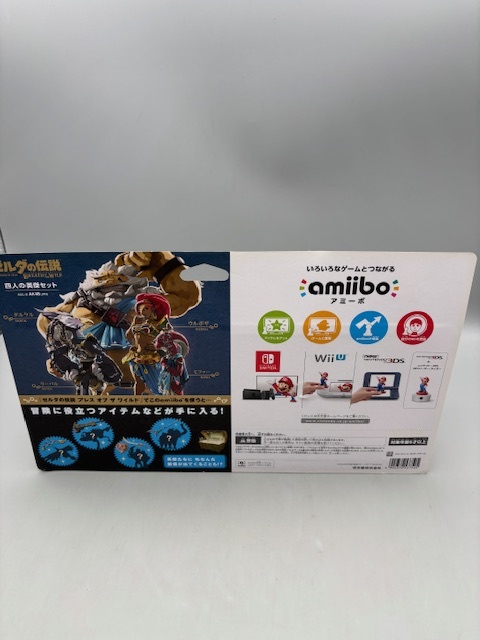 ☆未開封品☆ amiibo ゼルダの伝説 四人の英傑セット[リーバル ☆未開封品☆ amiibo ゼルダの伝説 四人の英傑セット[リーバル