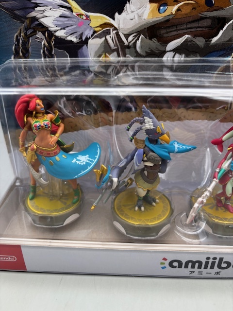 ☆未開封品☆ amiibo ゼルダの伝説 四人の英傑セット[リーバル ☆未開封品☆ amiibo ゼルダの伝説 四人の英傑セット[リーバル