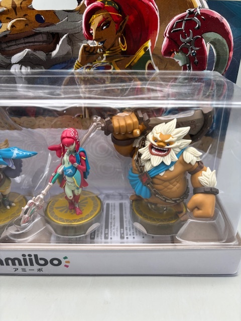 ☆未開封品☆ amiibo ゼルダの伝説 四人の英傑セット[リーバル ☆未開封品☆ amiibo ゼルダの伝説 四人の英傑セット[リーバル