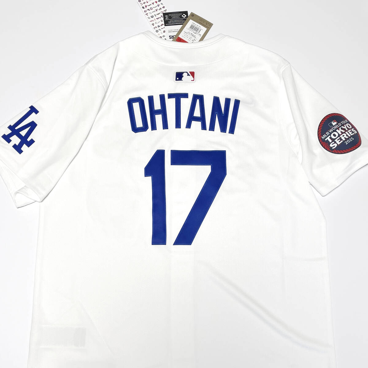 新品L MLB×NIKE大谷翔平 ドジャース ユニフォーム 東京シリーズ 新品L MLB×NIKE大谷翔平 ドジャース ユニフォーム 東京シリーズ