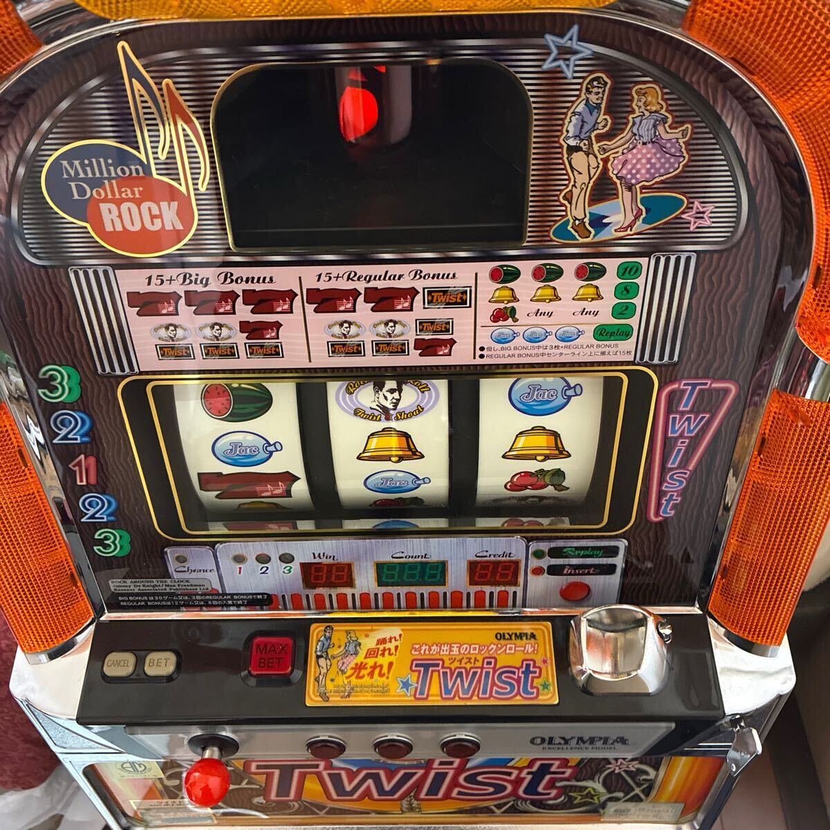 パチスロ実機 オリンピア 4号機 ツイスト レトロ スロット 不要 パチスロ実機 オリンピア 4号機 ツイスト レトロ スロット 不要