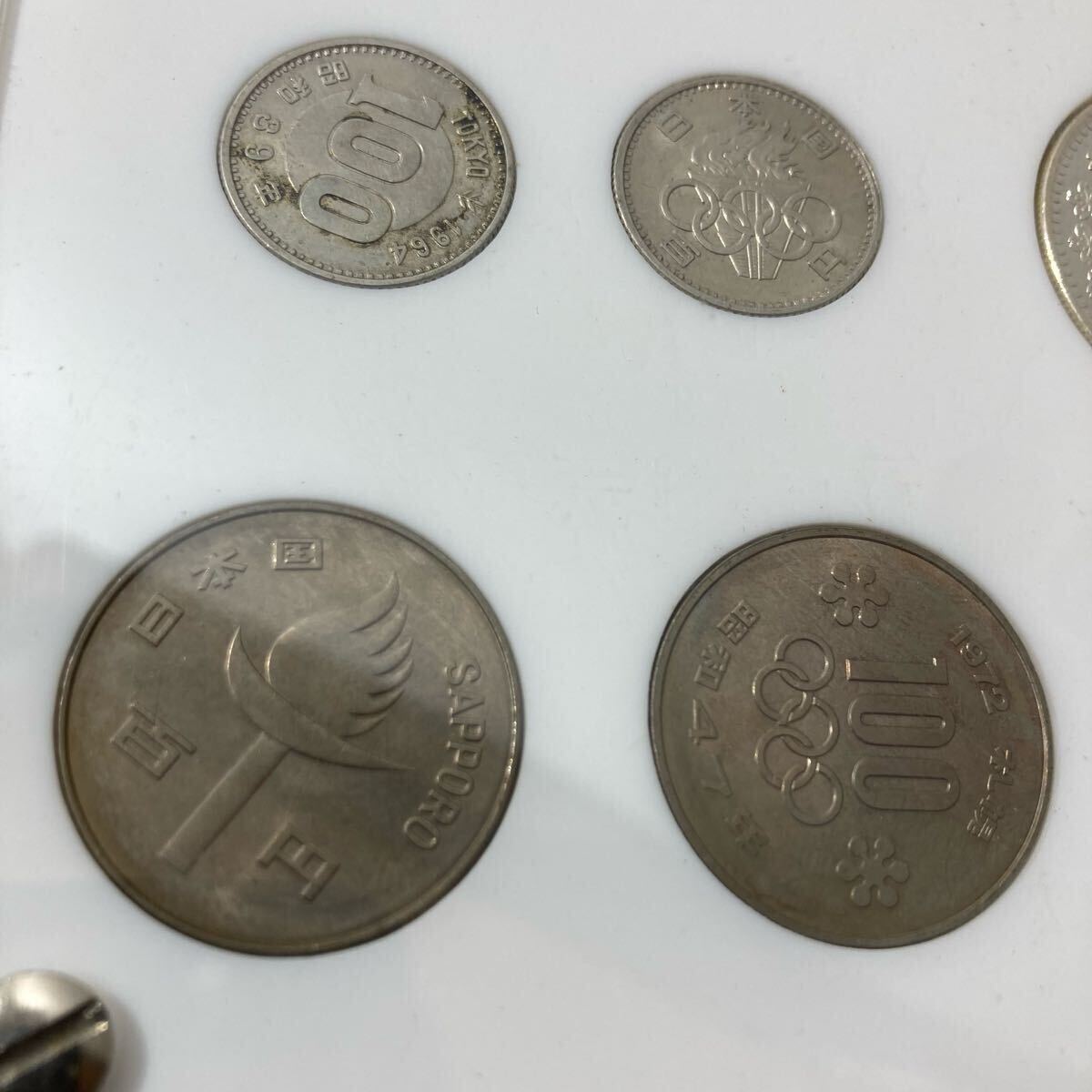 10KT102【記念硬貨8枚セット 計2,600円分】銀貨/東京 10KT102【記念硬貨8枚セット 計2,600円分】銀貨/東京
