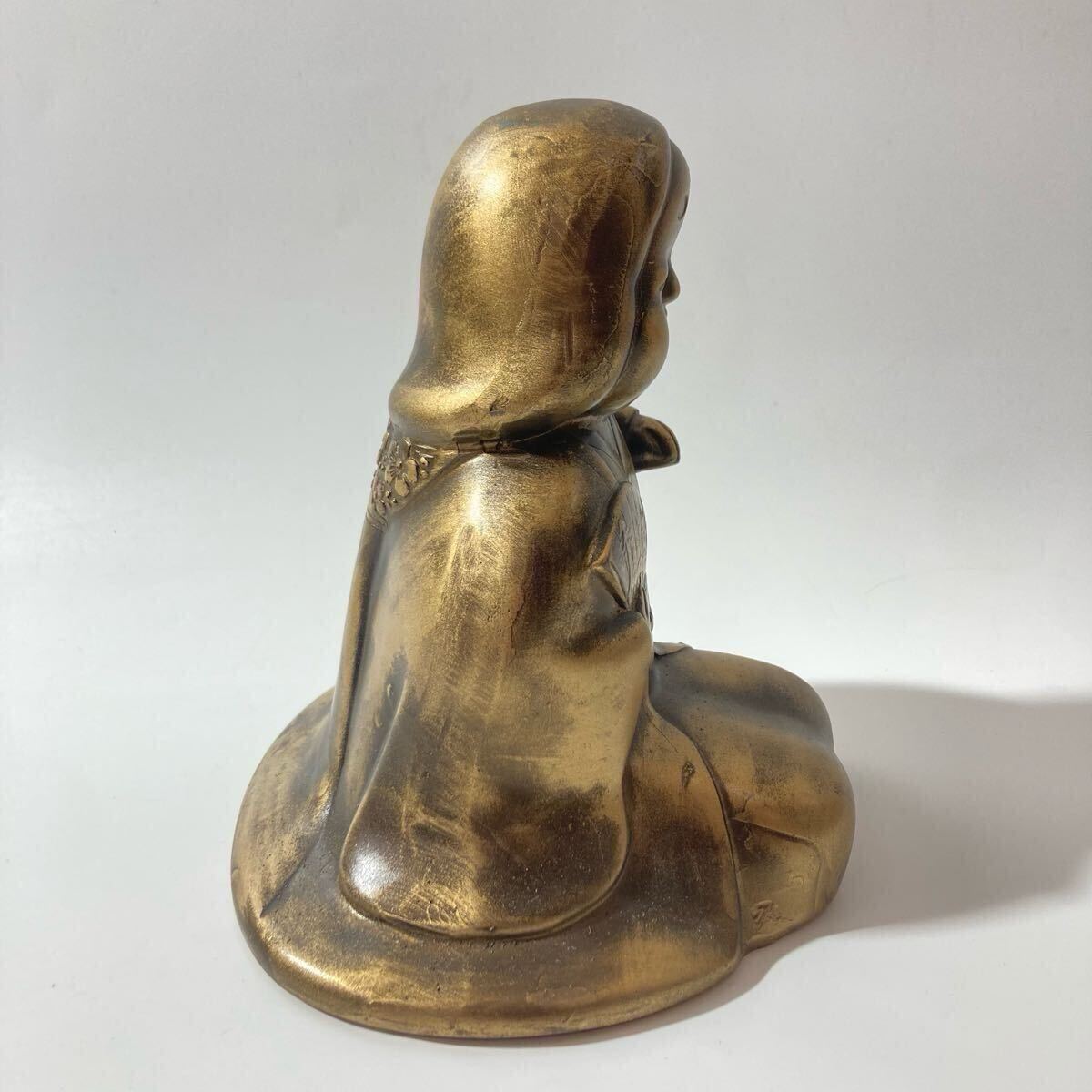 4KT85【ブロンズの置物】お多福/オカメさん/春画/女性器/珍宝 4KT85【ブロンズの置物】お多福/オカメさん/春画/女性器/珍宝