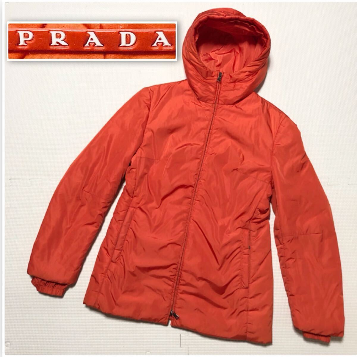 希少 PRADA SPORT プラダスポーツ 中綿 パッカブルナイロン 希少 PRADA SPORT プラダスポーツ 中綿 パッカブルナイロン