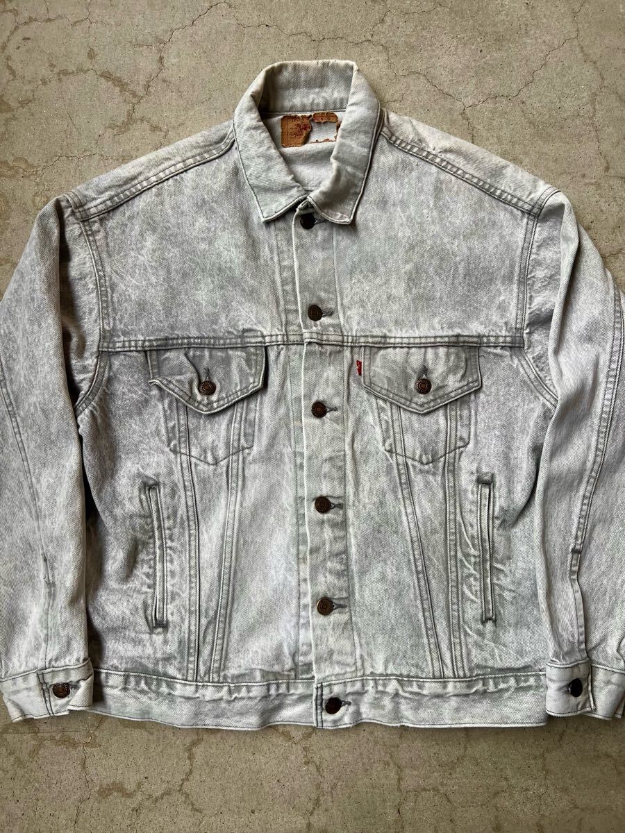 激レア USA製 80's Levi's リーバイス 70507 アシッドグレー 激レア USA製 80's Levi's リーバイス 70507 アシッドグレー